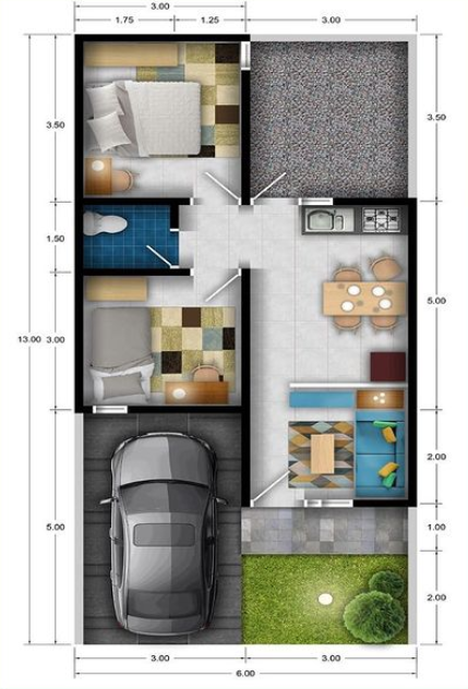 Layout Rumah